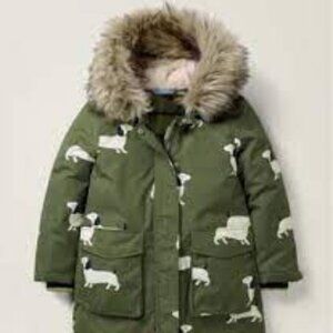 Mini Boden Parka Coat NWOT 6Y